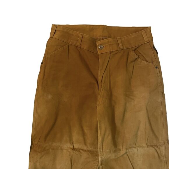 VTG American Field Hunting Pants Mens Size 38x30 Canvas Double Knee Gorpcore - Picture 7 of 9